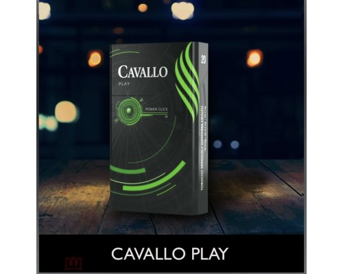 Купить Сигареты CAVALLO Play  Green Power Click с Капсулой Ментола оптом